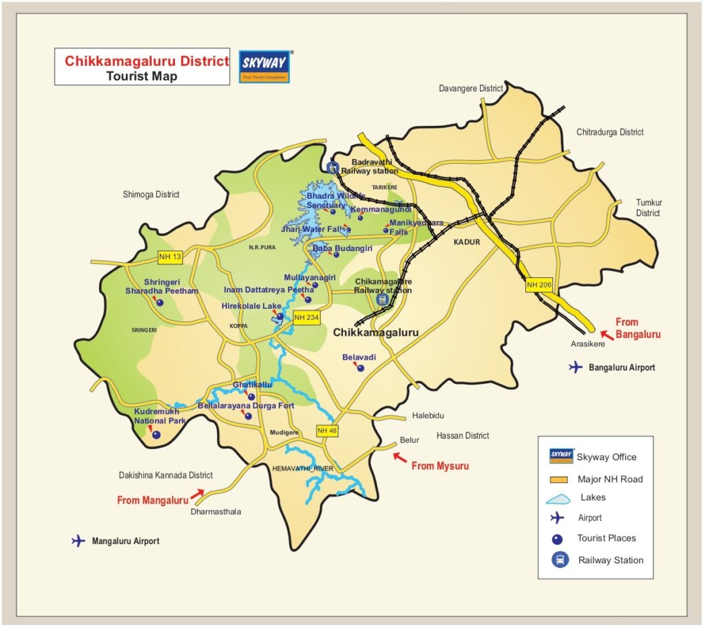 chikmagalur map