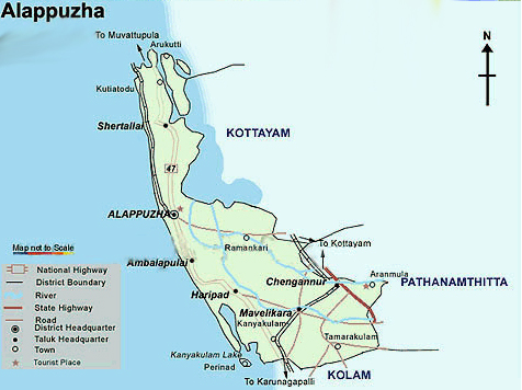 alappuzha map1