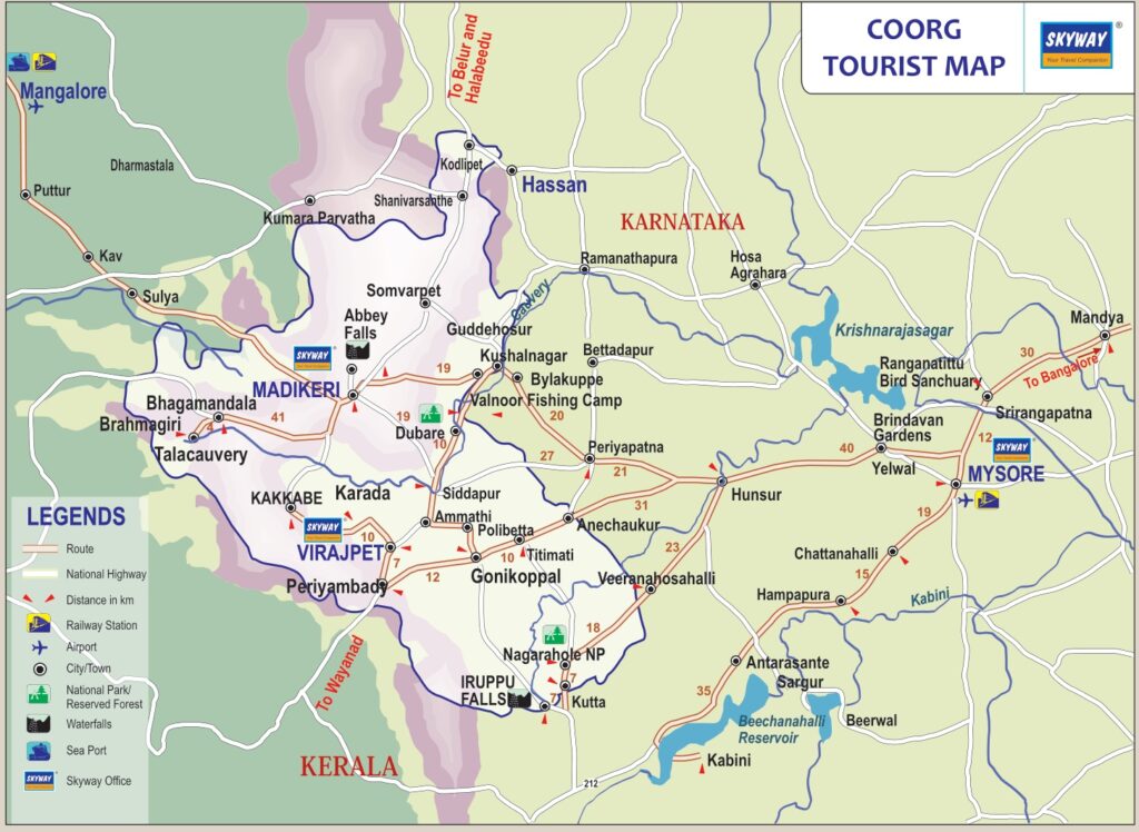 coorg map