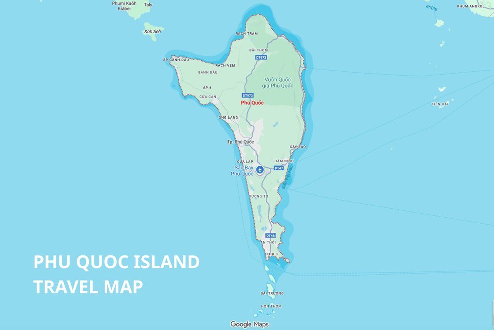 thom island is located in the south of phu quoc island in an thoi ward kien giang